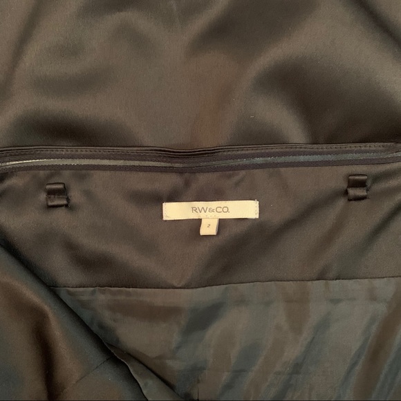 RW & Co. Women’s Cocktail Dress, Black with Sash - Picture 6 of 7